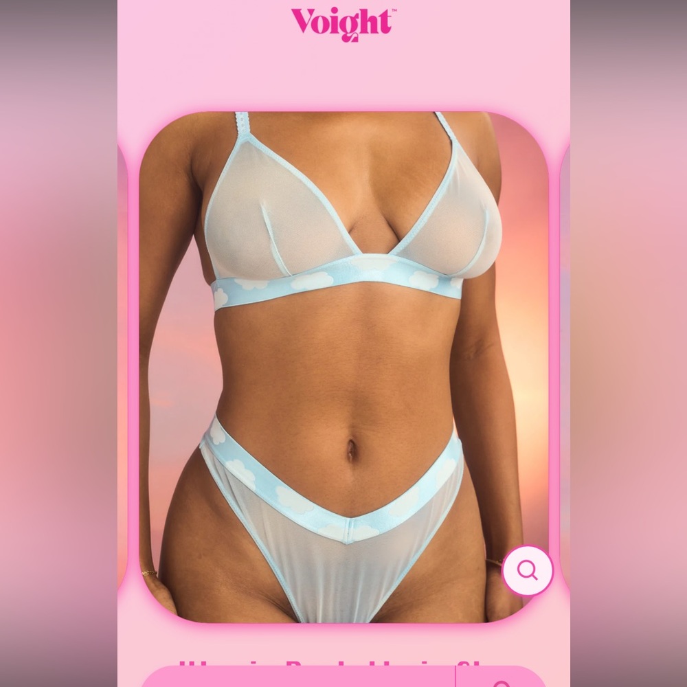 VOIGHT VALENTINA UTOPIA BRALETTE + PANTY SET (Made in Heaven)